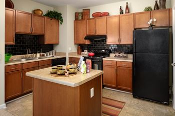 Black appliances